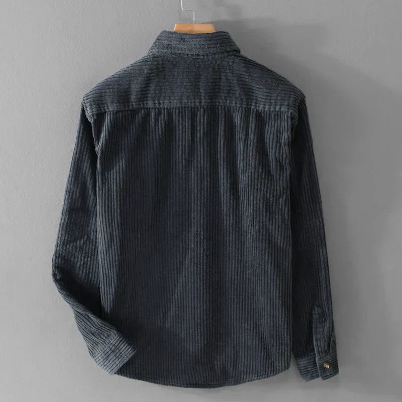 Men’s Corduroy Shirt Long Sleeve Shirt | Bruno