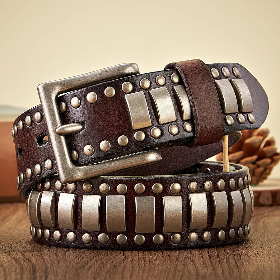 Men’s Western Leather Belt | Iron Ridge