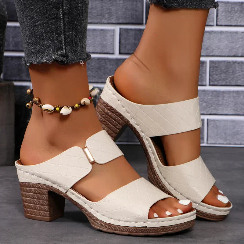 Women's Arch Support Heeled Sandals | Serena
