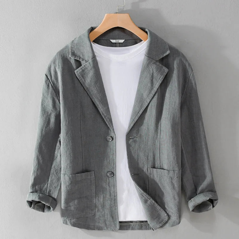 Men’s Linen Blazer Summer Jacket | Rafferty