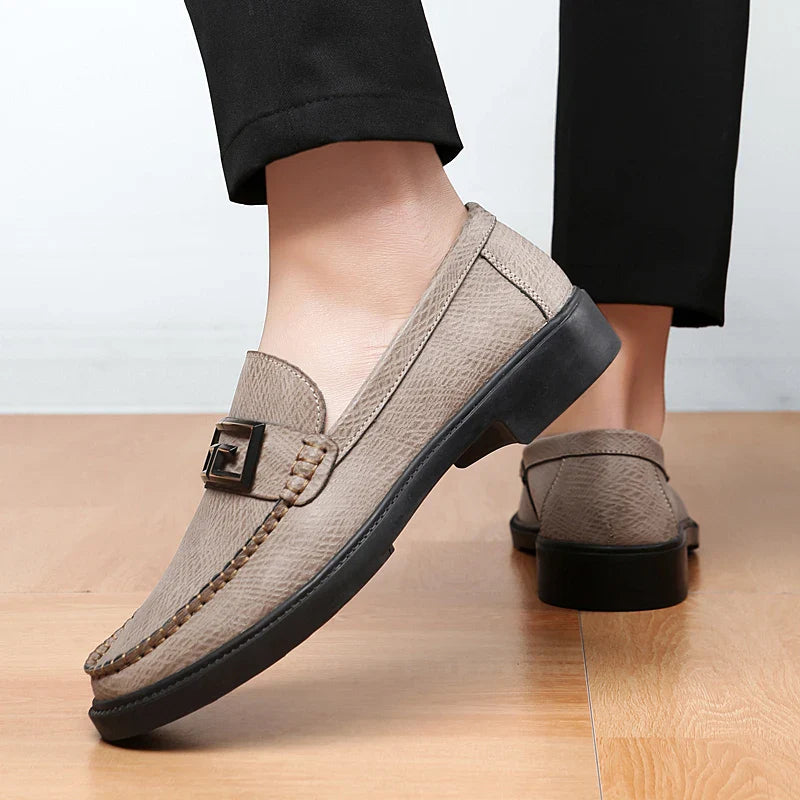 Men’s Genuine Leather Slip-On Loafers | Alistair