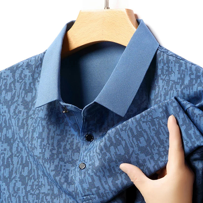 Men’s Pixel Weave Polo Shirt | Harrington