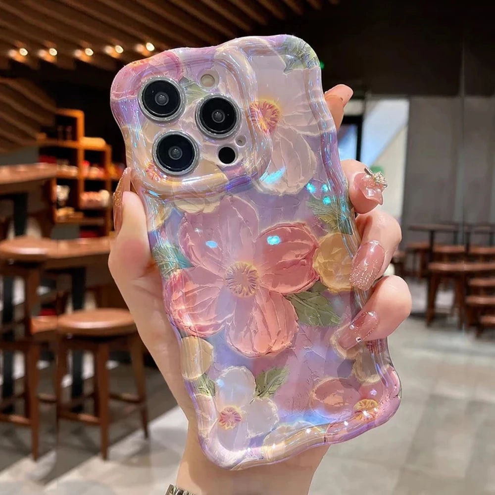 Floral Protective iPhone Case | Gloss Floral