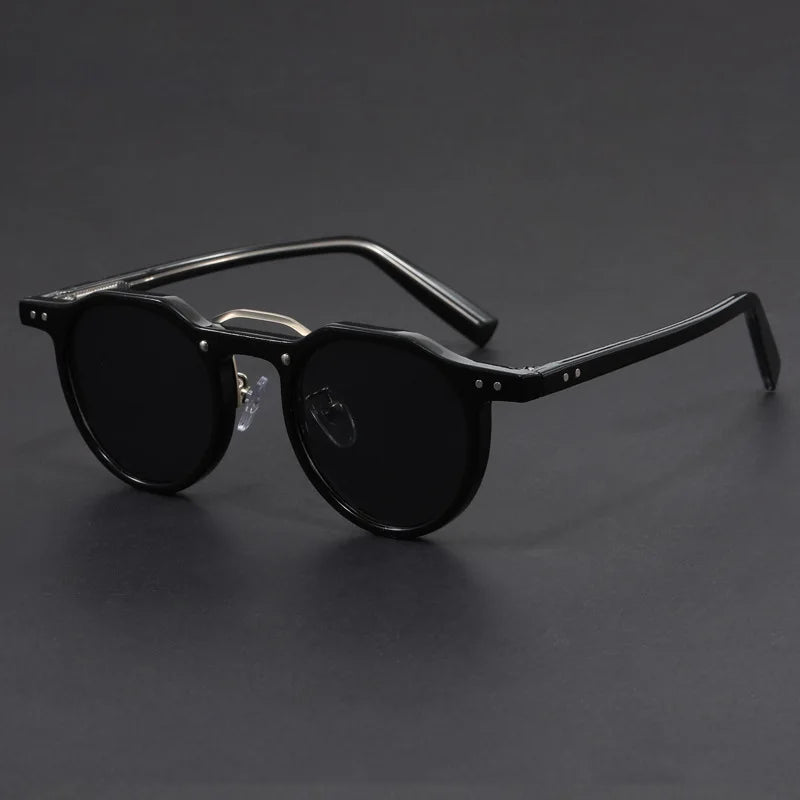 Men's Vintage Round Sunglasses | Rhodes