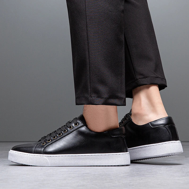 Men’s Premium Leather Sneakers | Magnus