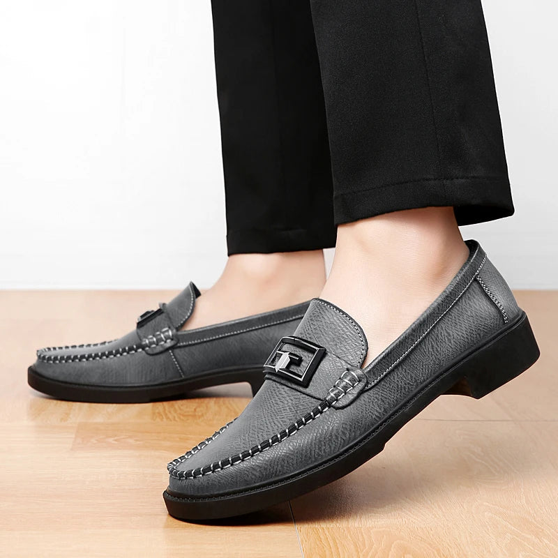 Men’s Genuine Leather Slip-On Loafers | Alistair