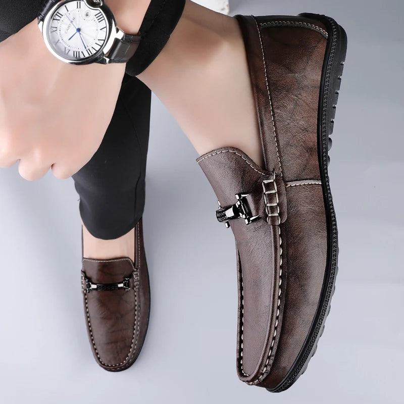 Men’s Smooth Leather Loafers | Preston