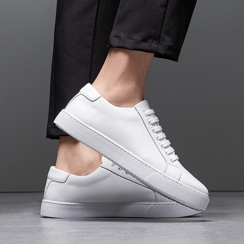 Men’s Premium Leather Sneakers | Magnus