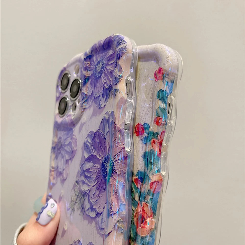 Floral Protective iPhone Case | Gloss Floral