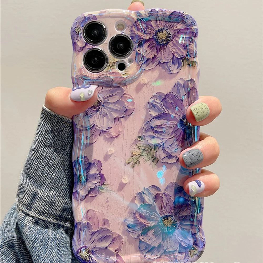 Floral Protective iPhone Case | Gloss Floral