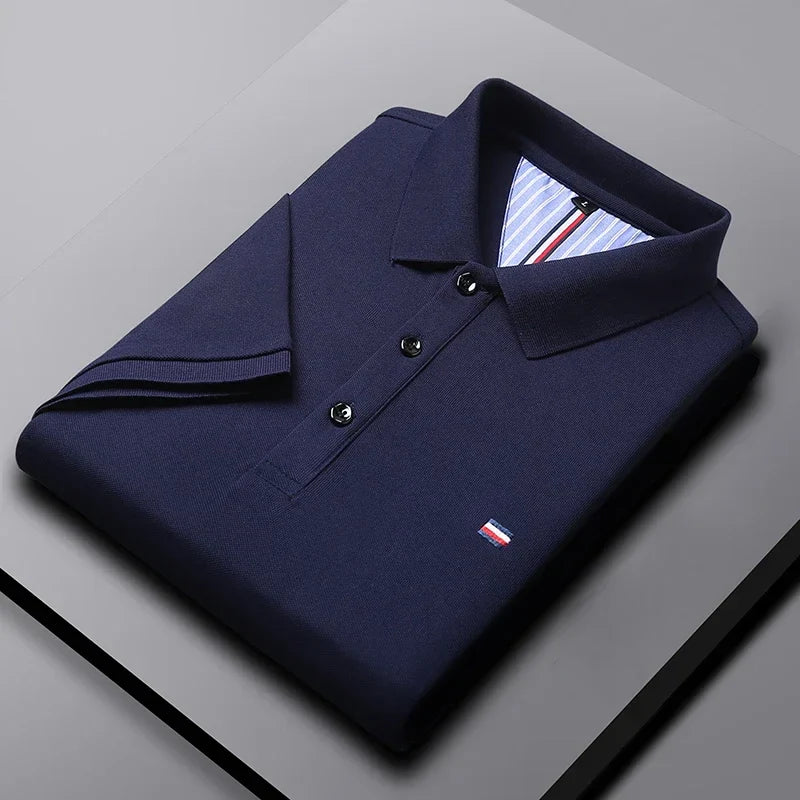 Men’s Structured Polo Shirt | Evander