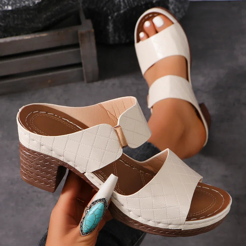 Women's Arch Support Heeled Sandals | Serena