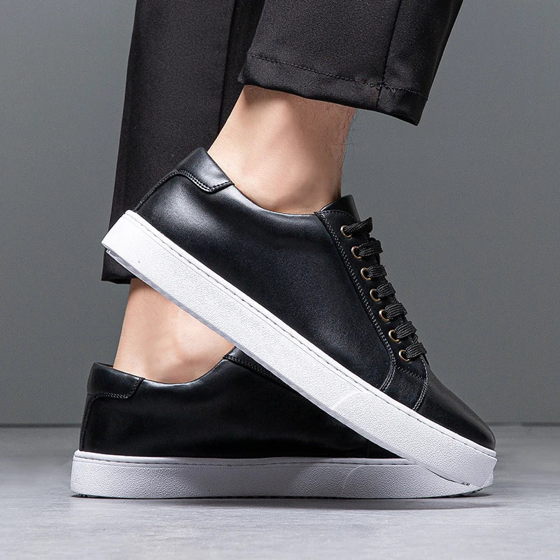 Men’s Premium Leather Sneakers | Magnus