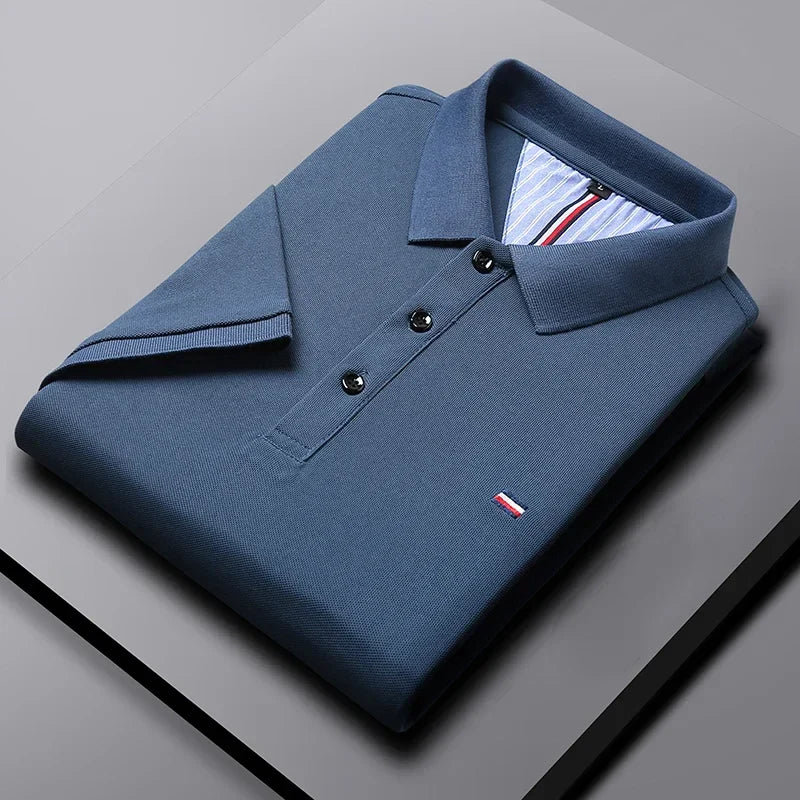 Men’s Structured Polo Shirt | Evander
