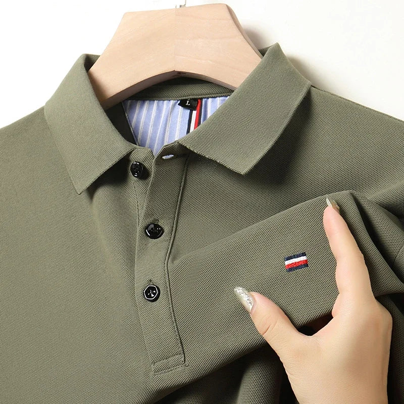 Men’s Structured Polo Shirt | Evander
