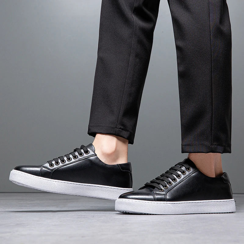 Men’s Premium Leather Sneakers | Magnus