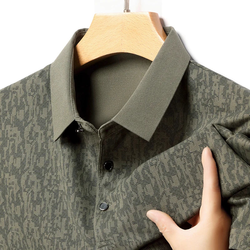 Men’s Pixel Weave Polo Shirt | Harrington