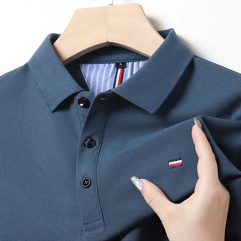 Men’s Structured Polo Shirt | Evander