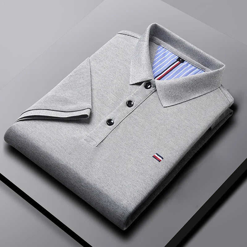 Men’s Structured Polo Shirt | Evander