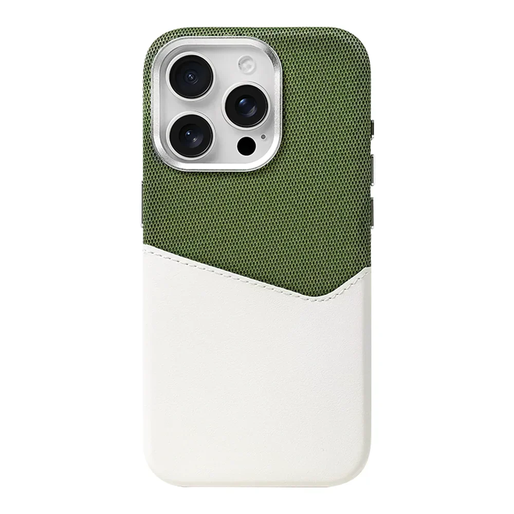 Leather-Look iPhone Case with Card Slot | Dario