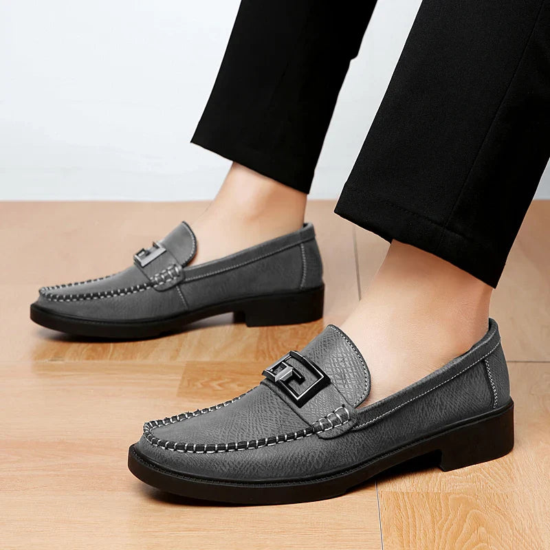 Men’s Genuine Leather Slip-On Loafers | Alistair
