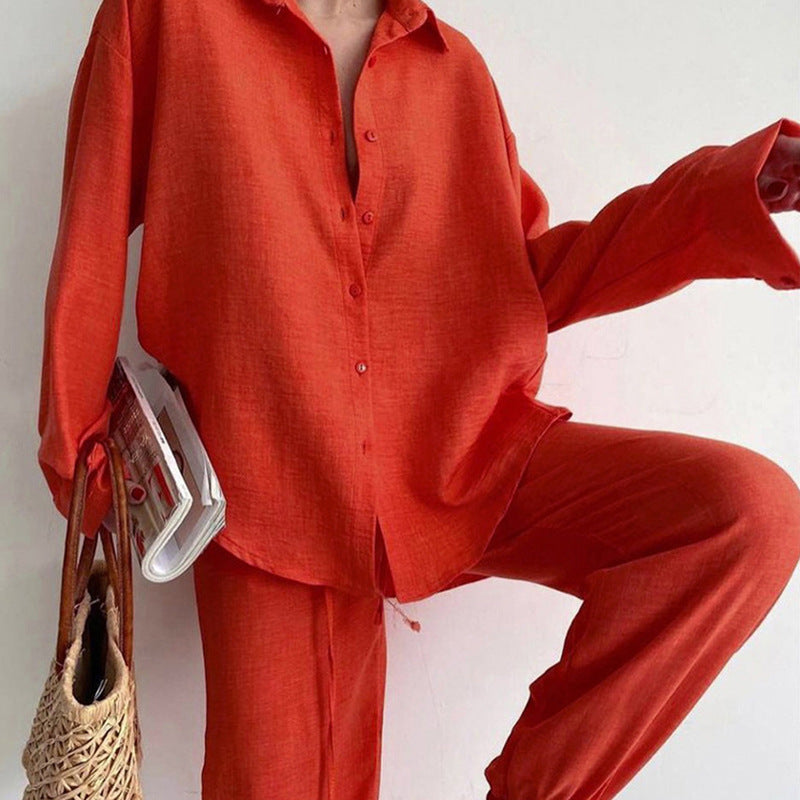 Women's Breathable Co-ord Linen Set | Sienna