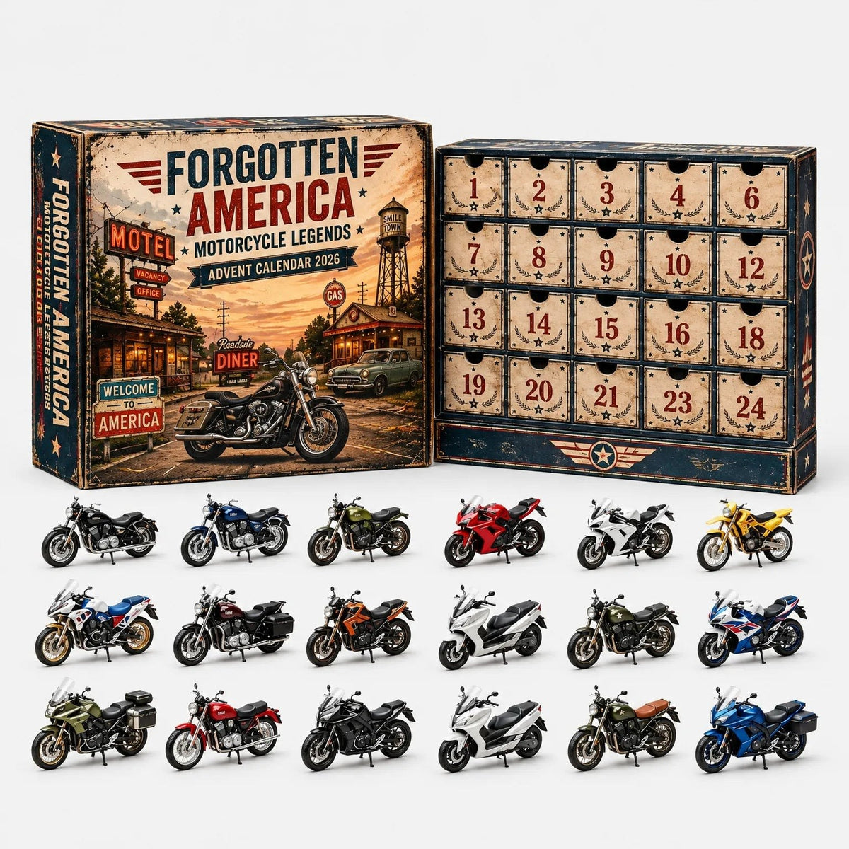 Car Advent Calendar 2026 with 24 Diecast Model Vehicles Christmas Countdown Gift for Car Lovers_4