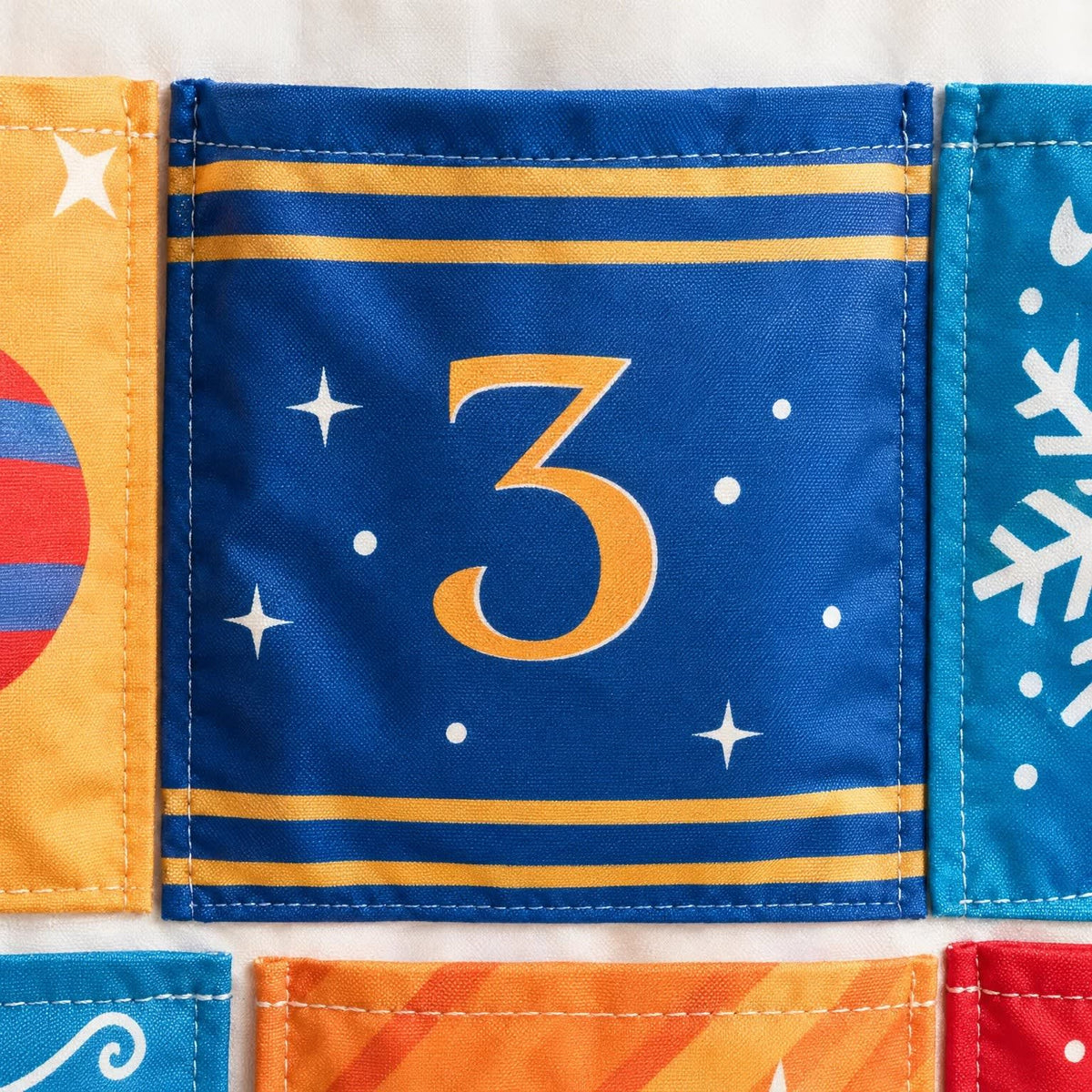 Hanging Advent Calendar 2026 with 24 Fillable Fabric Pockets Christmas Countdown Reusable_4