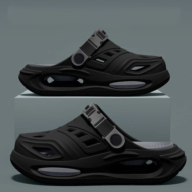 Men's Cushioned Slip-On Slides | Ezra_11