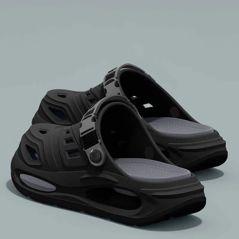 Men's Cushioned Slip-On Slides | Ezra_16