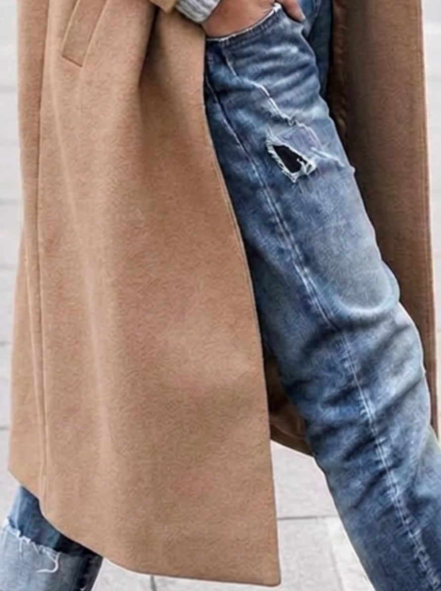 Women's Oversized Wool Blend Coat | Eithne_3