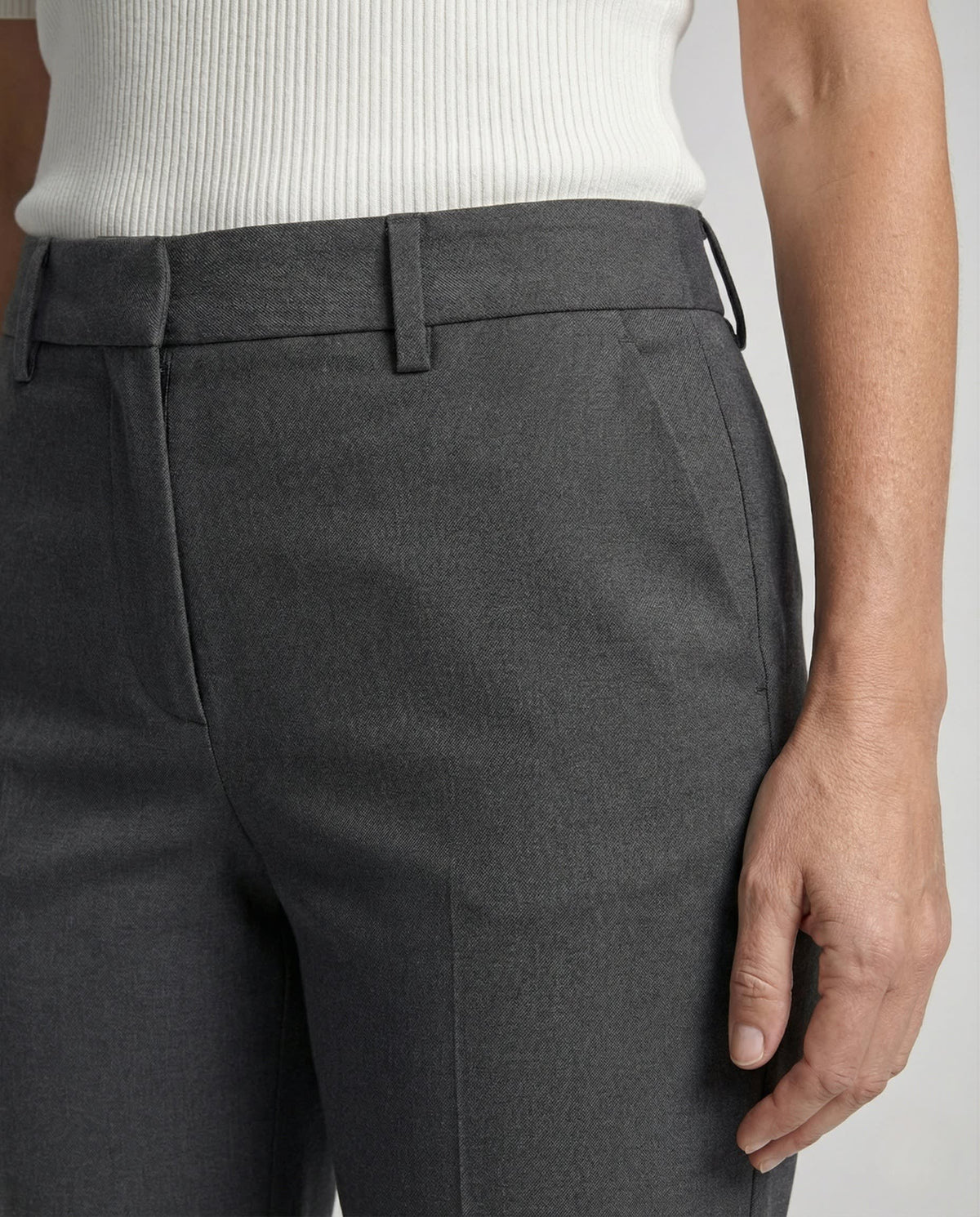 Women's Tailored Flared Trousers | Rebecca_4