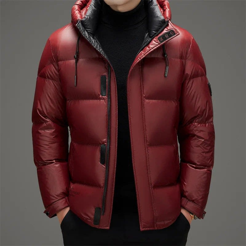 Men's Lightweight Hooded Down Jacket | Ronan_3