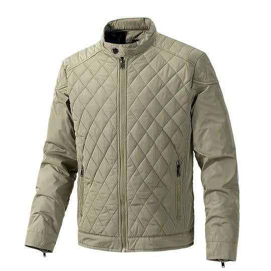 Men's Slim Fit Quilted Bomber Jacket | Orson_6