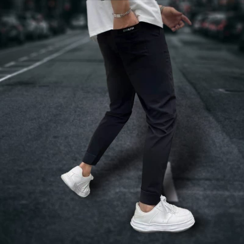 Men's Stretch Cargo Trousers | Elidir_1