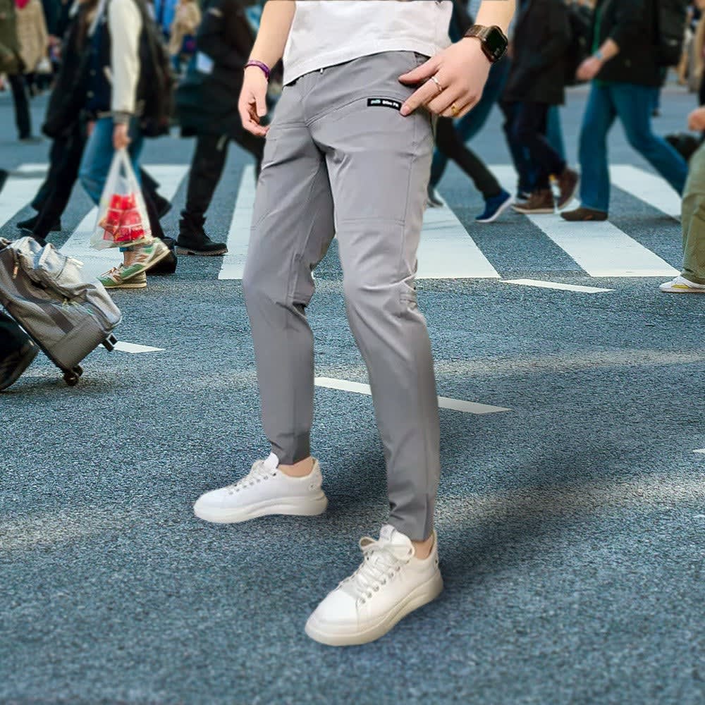 Men's Stretch Cargo Trousers | Elidir_2