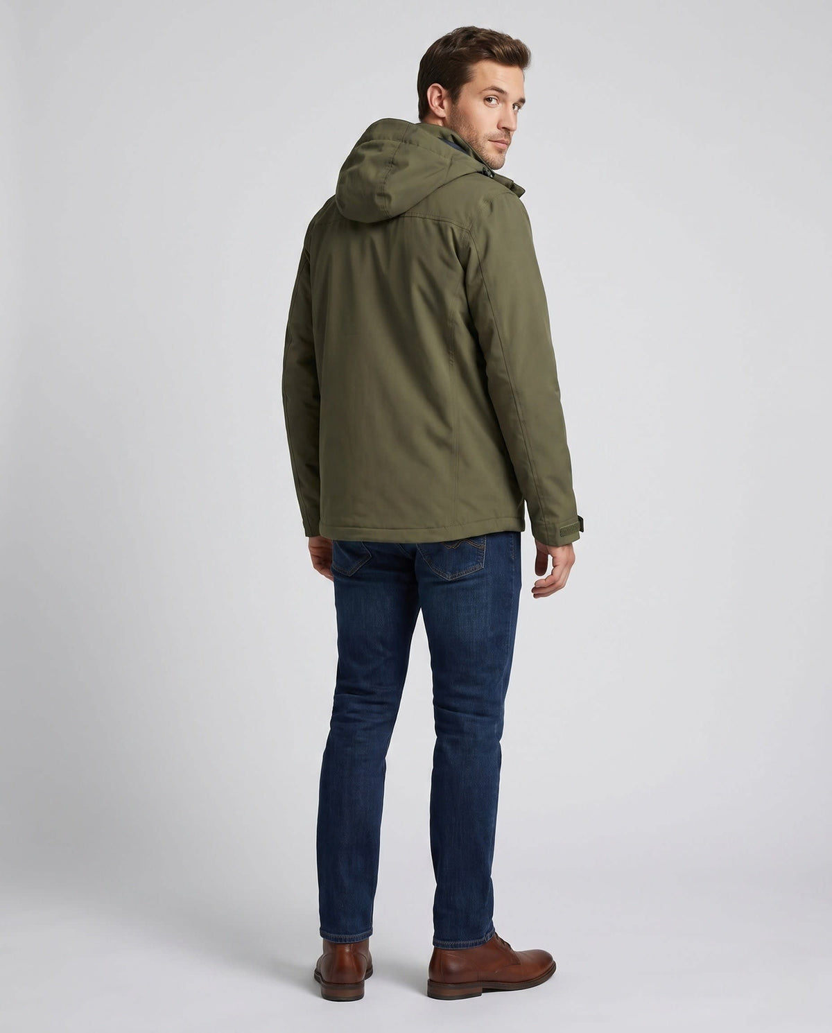 Men's Hooded Lightweight Outdoor Jacket | Elio_4