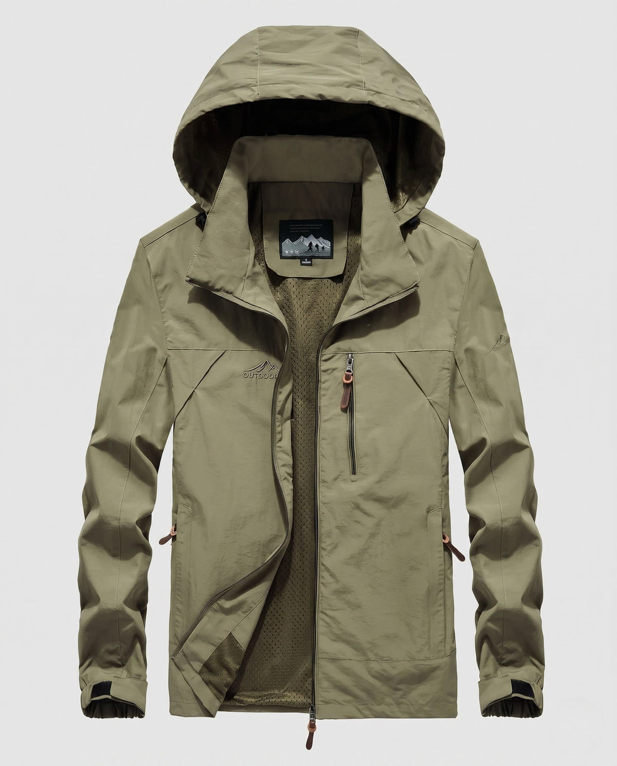 Men's Hooded Lightweight Outdoor Jacket | Elio_5