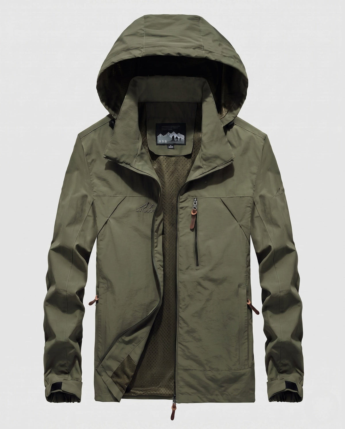 Men's Hooded Lightweight Outdoor Jacket | Elio_9