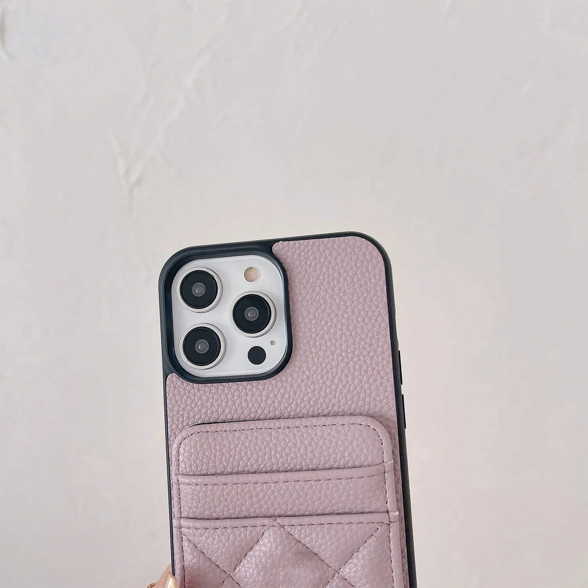Women's Quilted Card Slot iPhone Case | Kelly_5