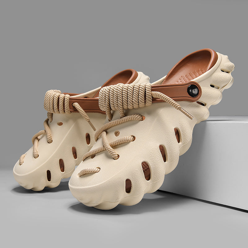 Men’s Lightweight Lace-Up Clogs | AirStride
