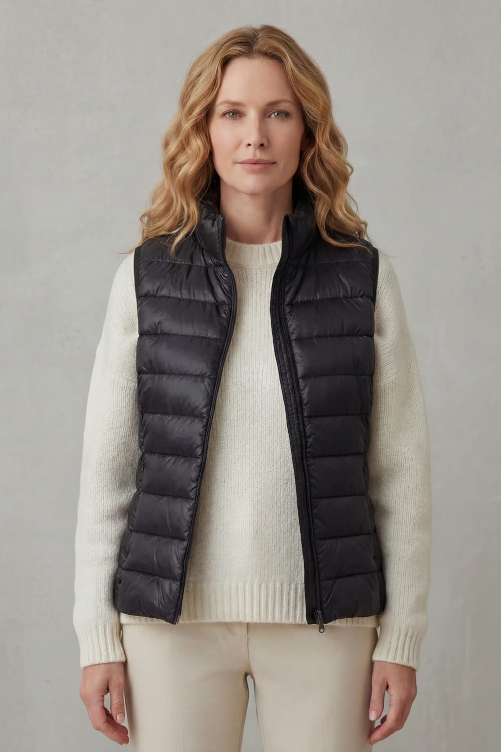 Women's Lightweight Quilted Gilet | Darcie_10