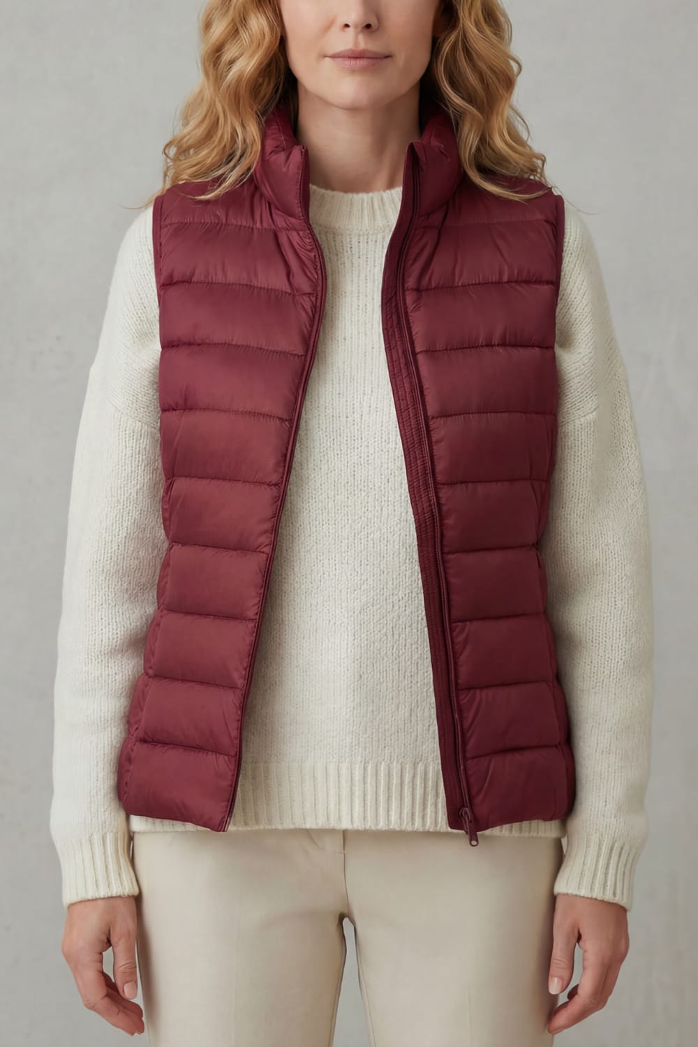 Women's Lightweight Quilted Gilet | Darcie_15