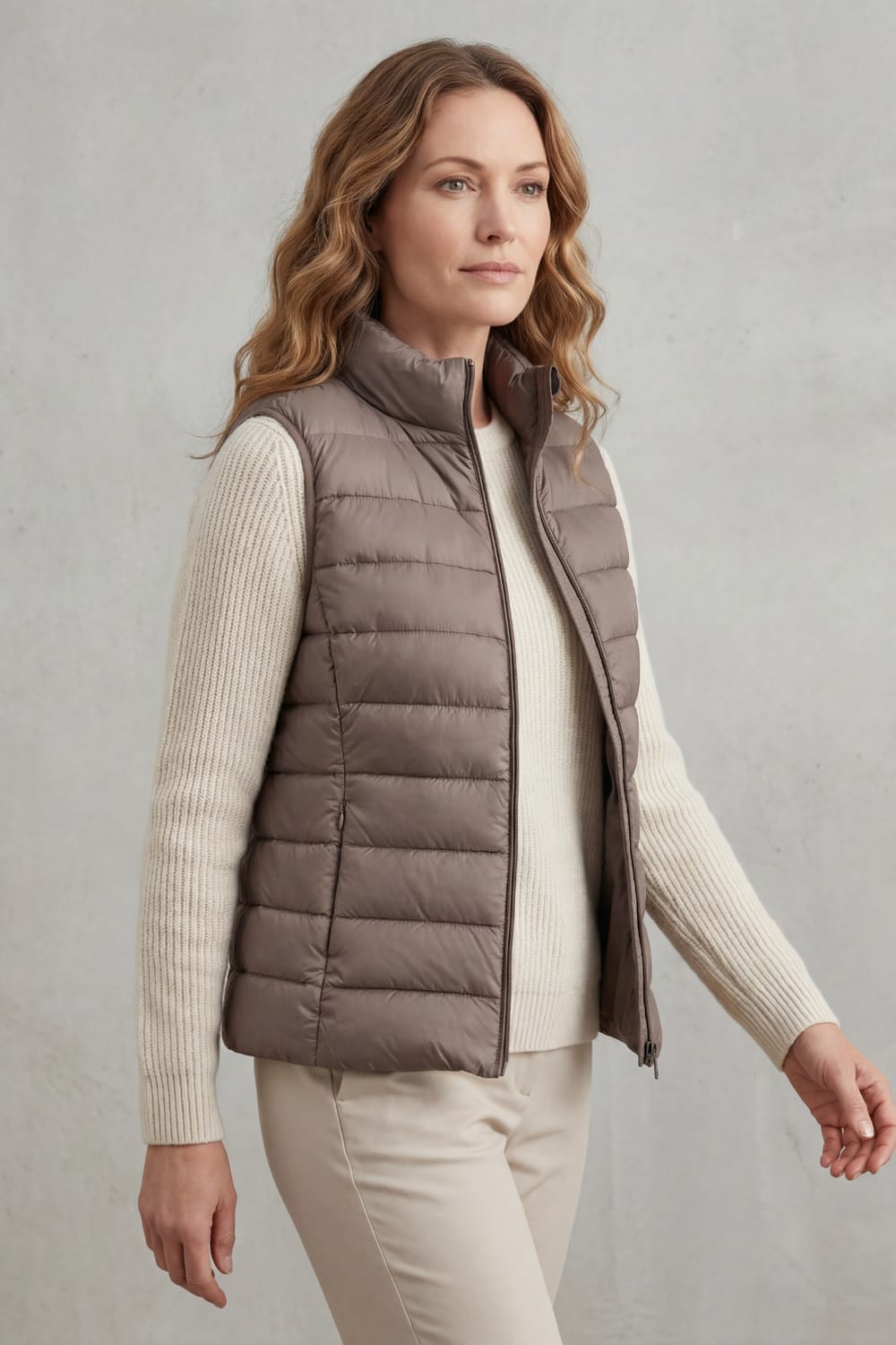 Women's Lightweight Quilted Gilet | Darcie_3