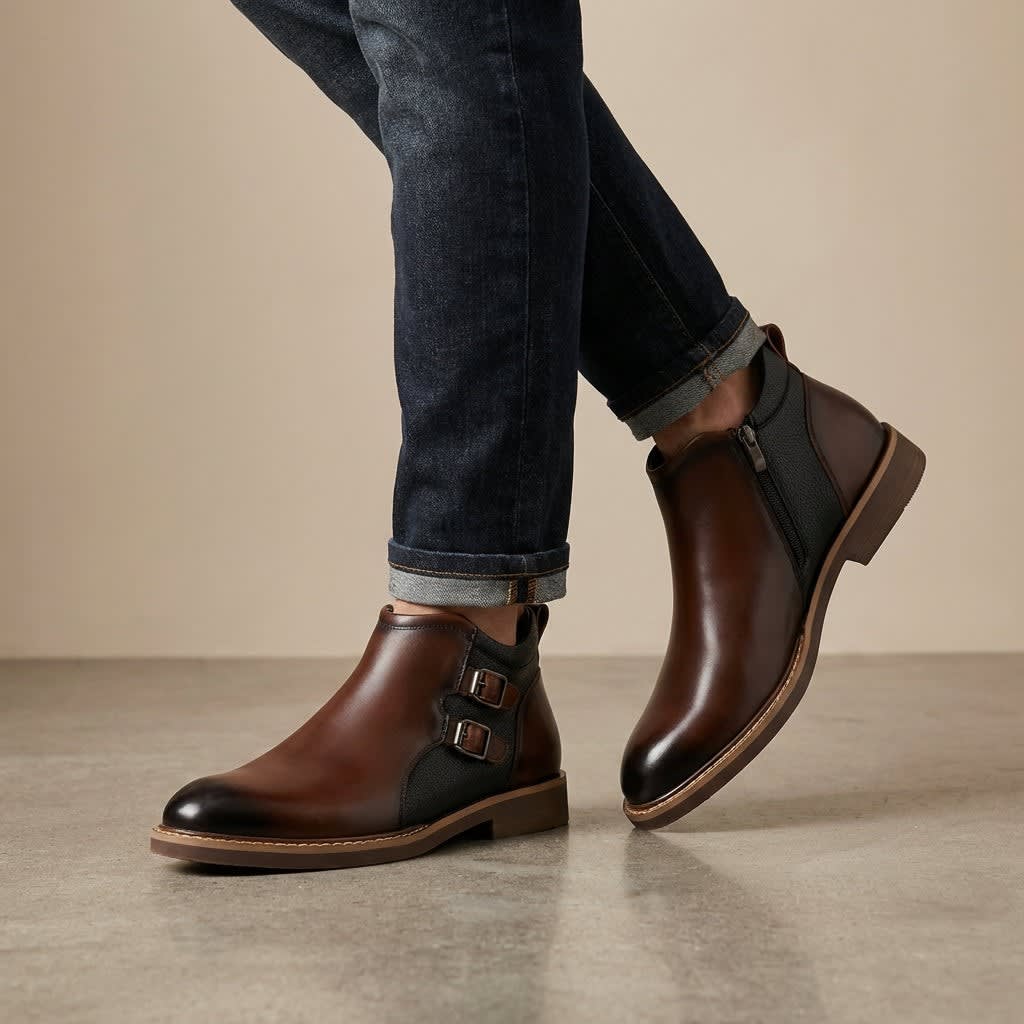 Men's Waterproof Leather Boots | Herbert_10