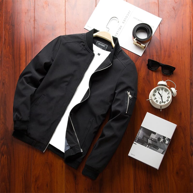 Men's Lightweight Bomber Jacket | Elliot_1