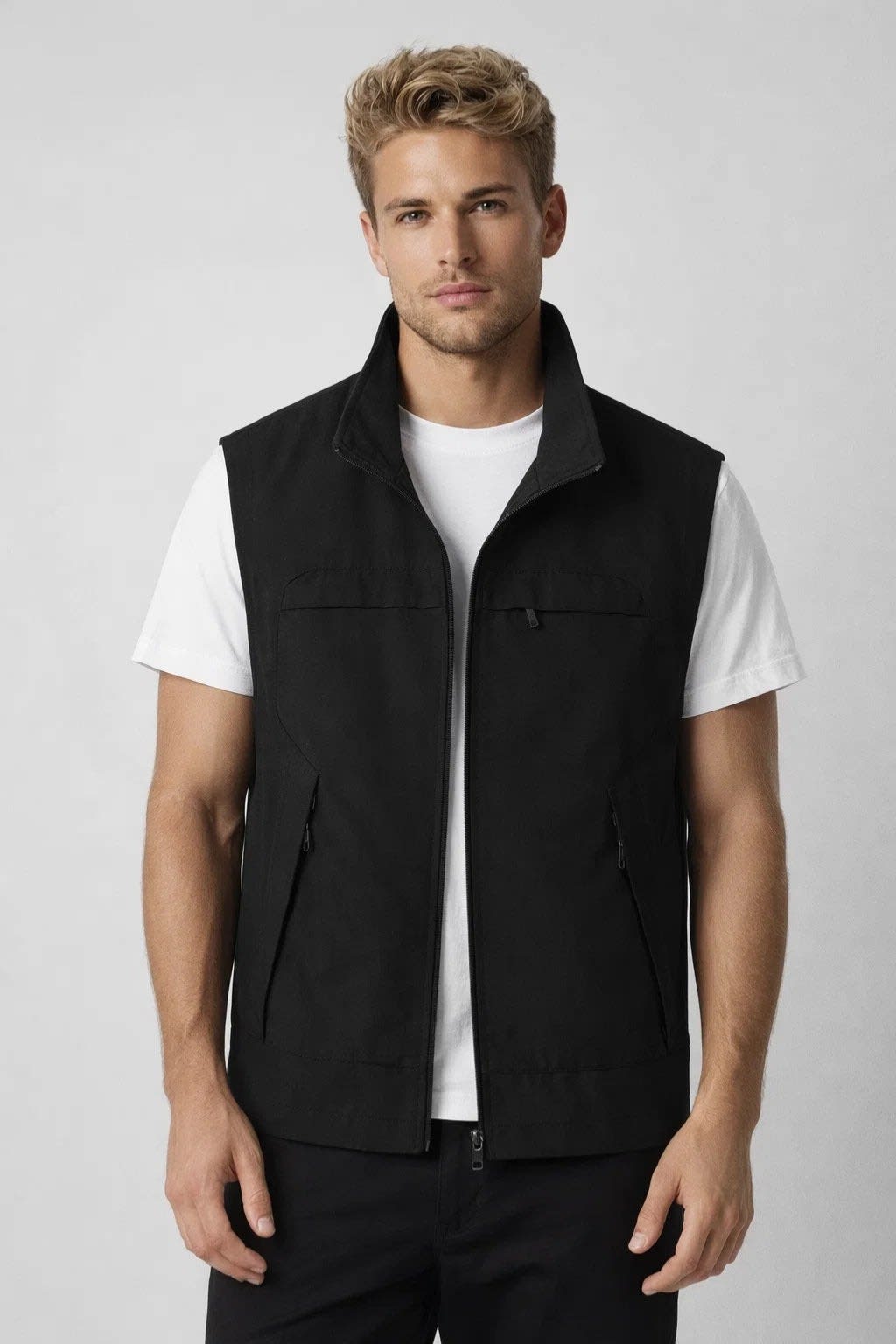 Men's Lightweight Zip-Up Gilet | Harvey_5