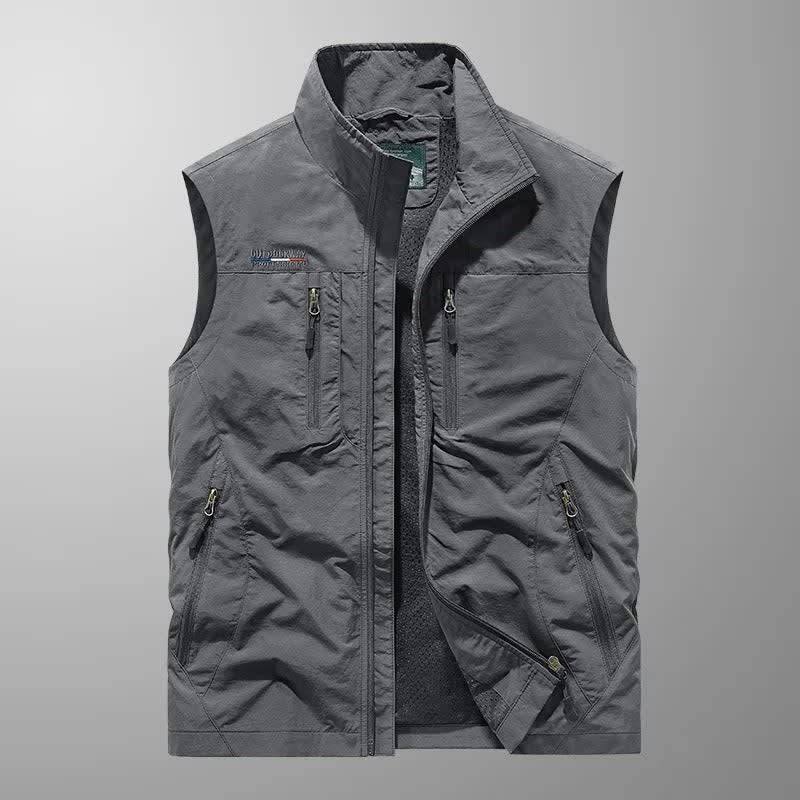 Men's Lightweight Multi Pocket Gilet | Donovan_10