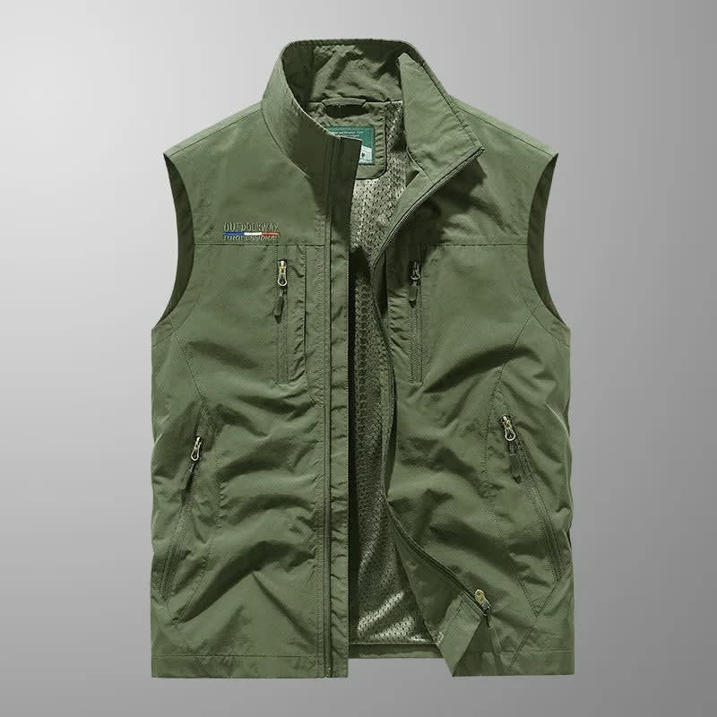 Men's Lightweight Multi Pocket Gilet | Donovan_11