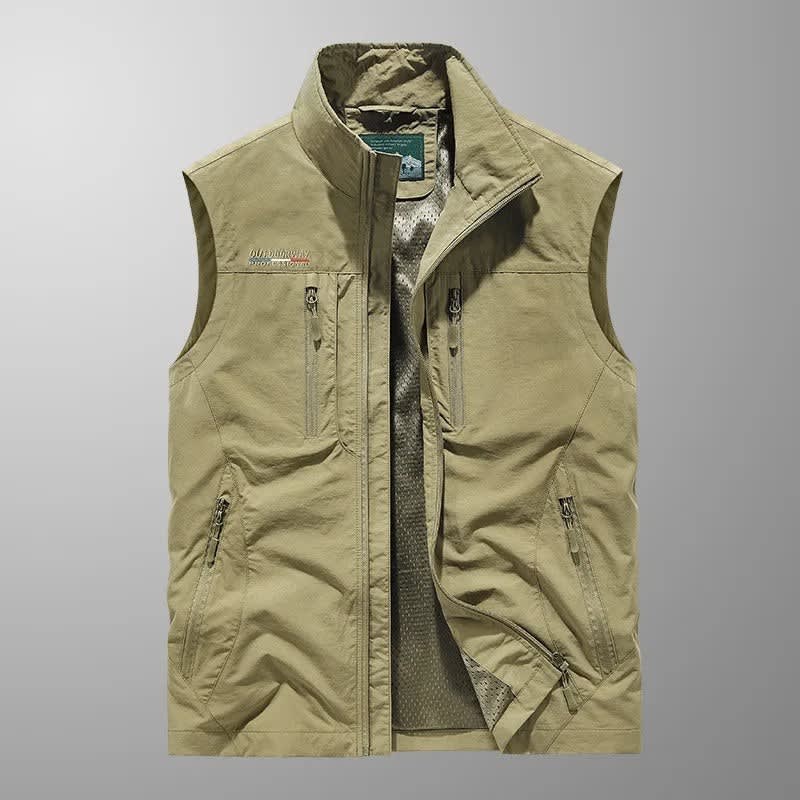 Men's Lightweight Multi Pocket Gilet | Donovan_13